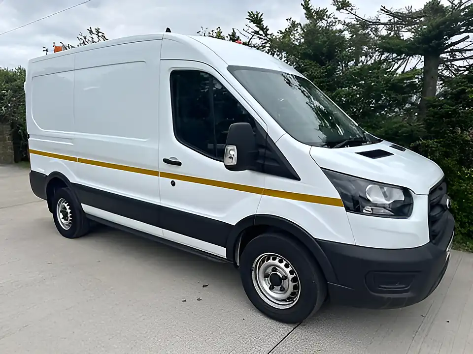 Used 2021 Ford Transit Leader White - Interior and Exterior details 4