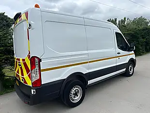 Used 2021 Ford Transit Leader White - Interior and Exterior details 6