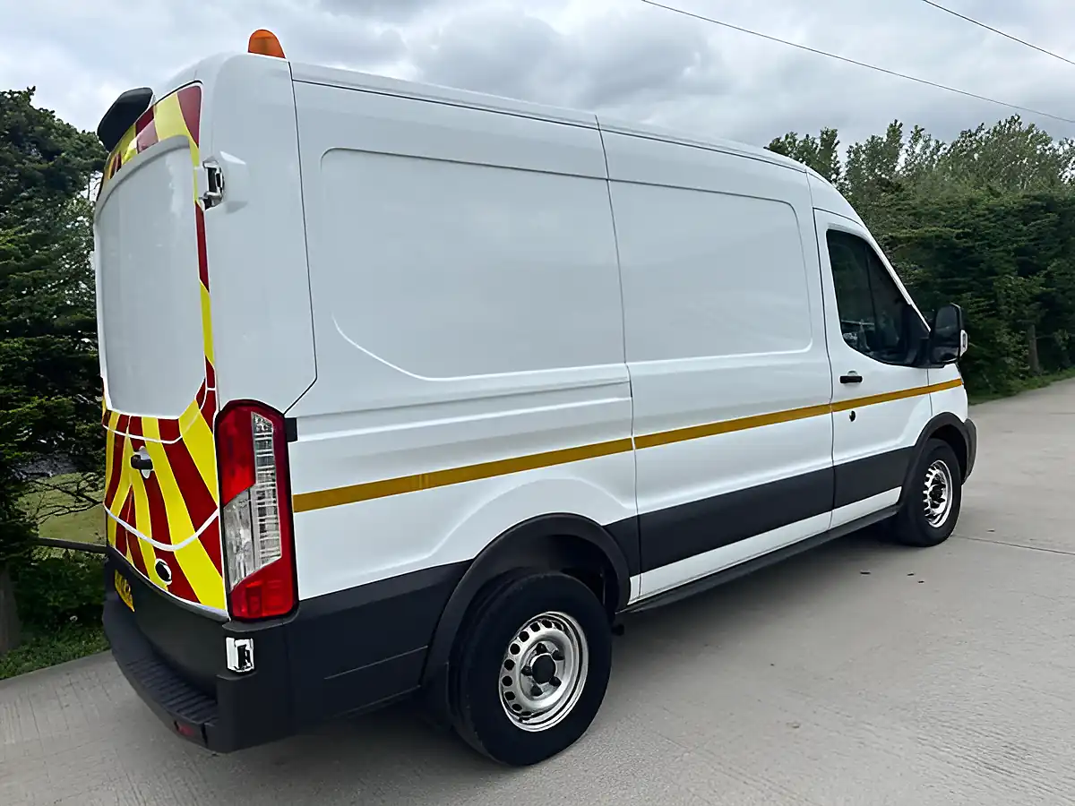Used 2021 Ford Transit Leader White - Interior and Exterior details 6