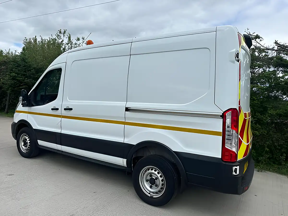 Used 2021 Ford Transit Leader White - Interior and Exterior details 8