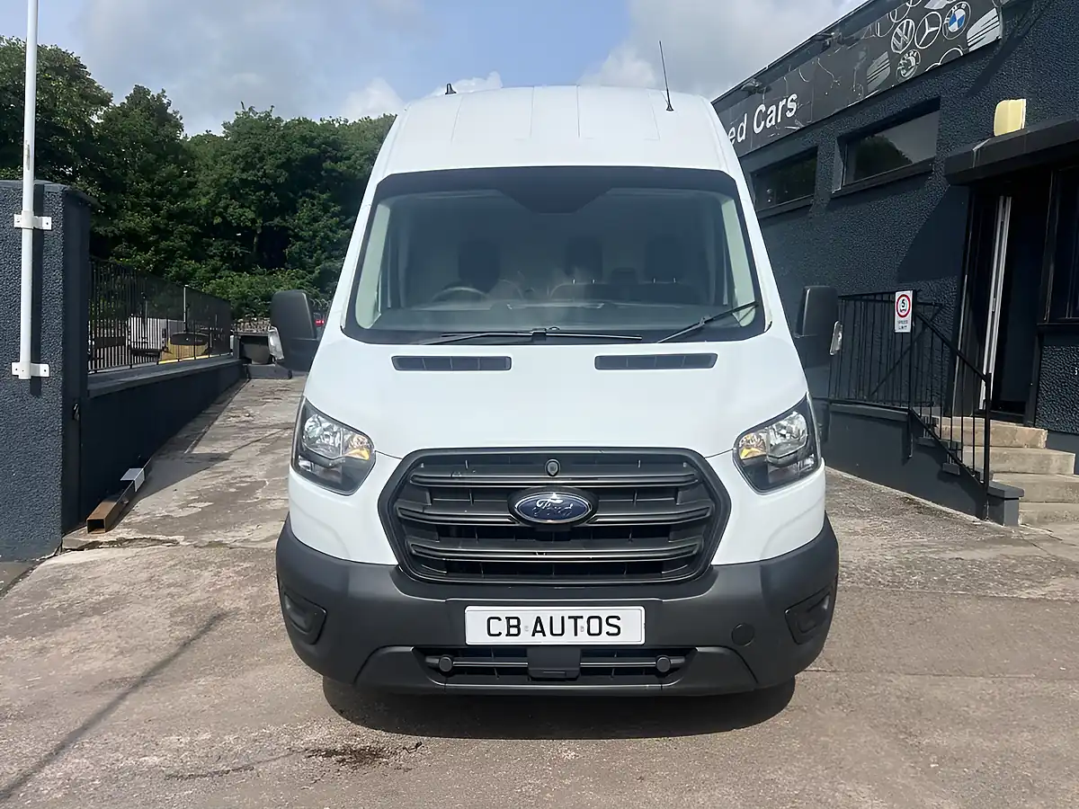 Used 2021 Ford Transit Leader White - Interior and Exterior details 2