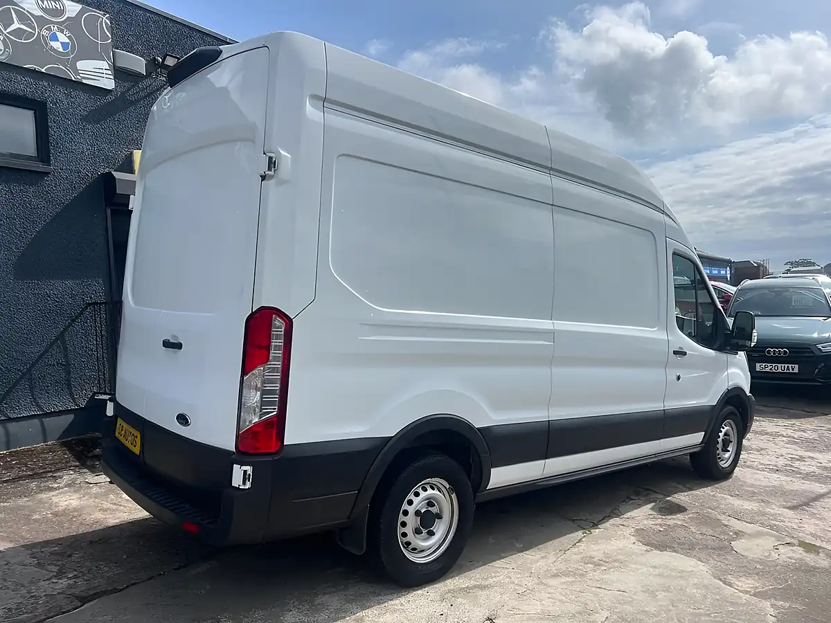 Used 2021 Ford Transit Leader White - Interior and Exterior details 4