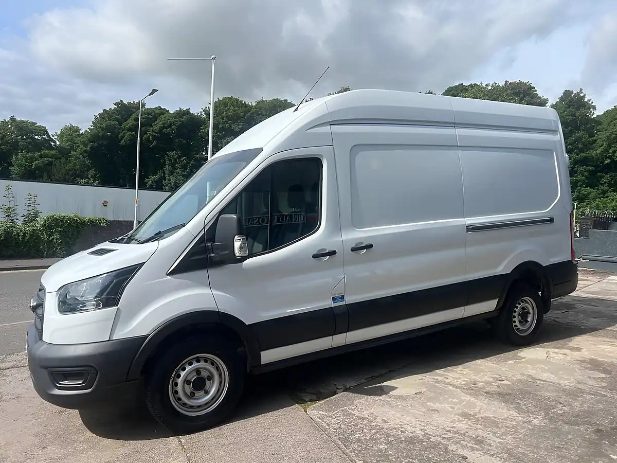 Used 2021 Ford Transit Leader White - Interior and Exterior details 7