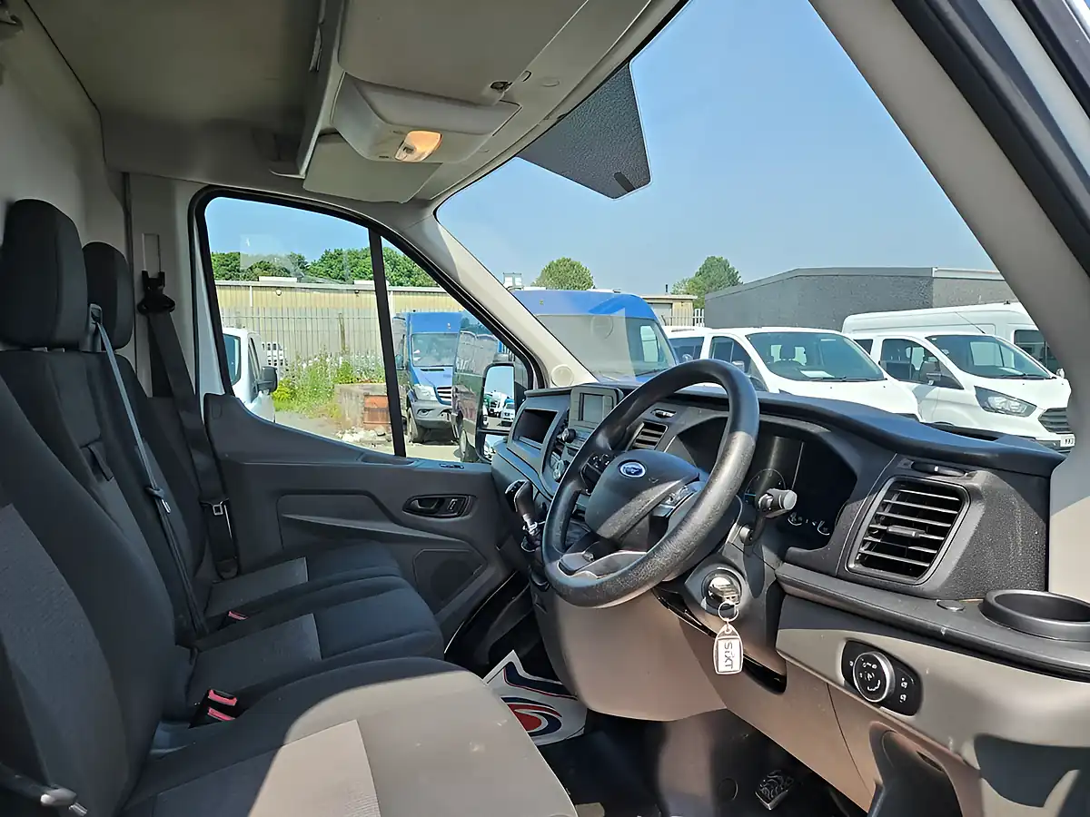 Used 2021 Ford Transit Leader White - Interior and Exterior details 12
