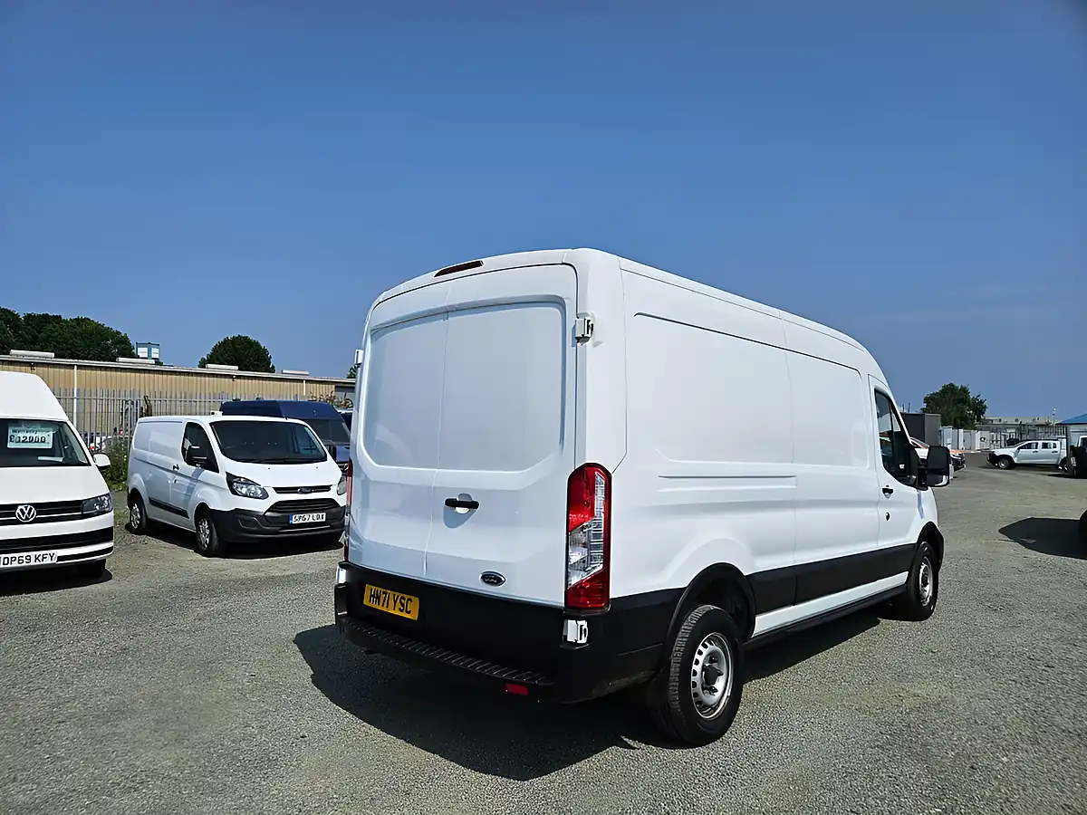 Used 2021 Ford Transit Leader White - Interior and Exterior details 8