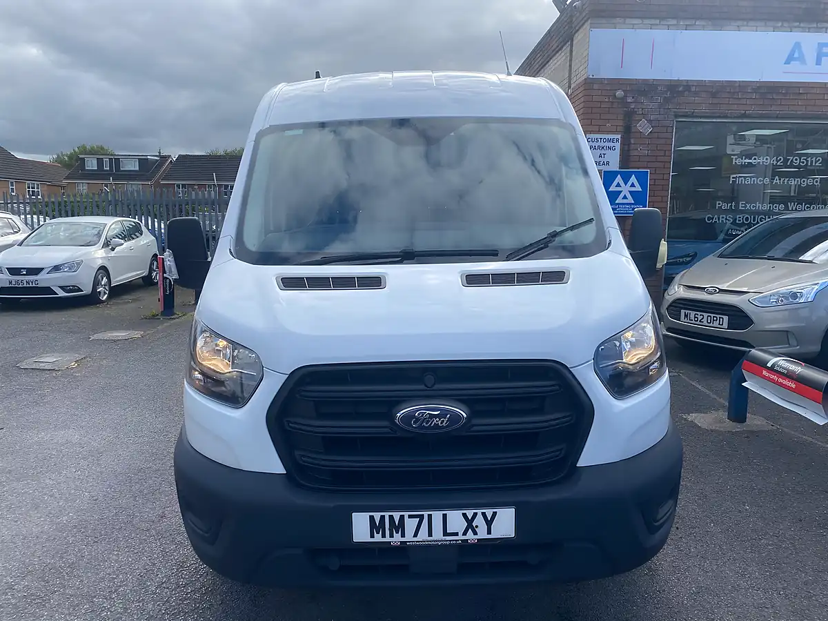 Used 2021 Ford Transit Leader White - Interior and Exterior details 2