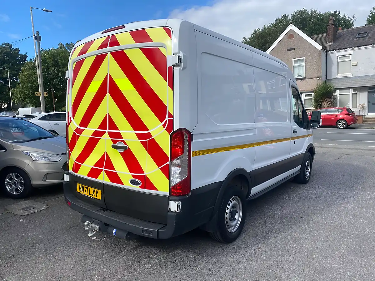 Used 2021 Ford Transit Leader White - Interior and Exterior details 7