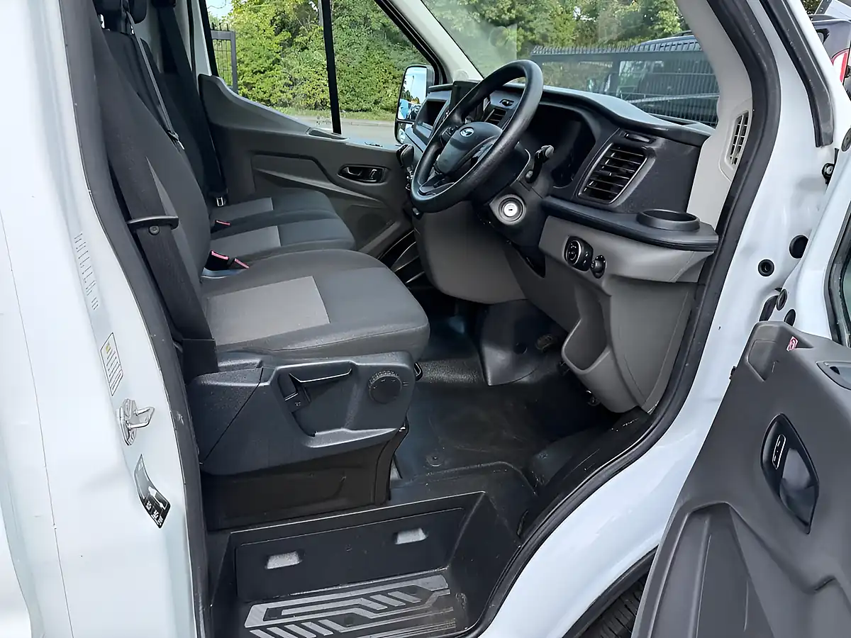 Used 2021 Ford Transit Leader White - Interior and Exterior details 14