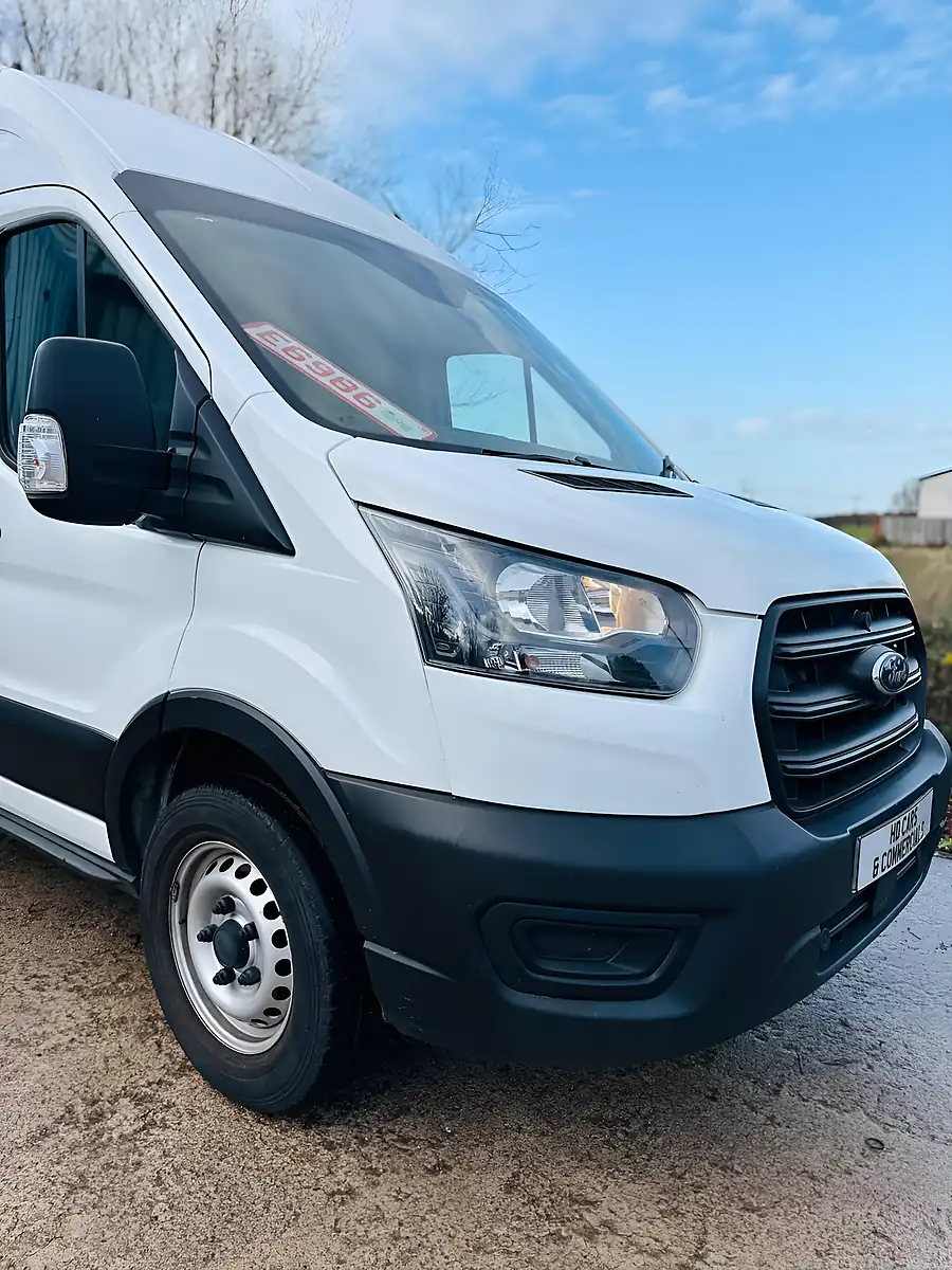 Used 2021 Ford Transit Leader White - Interior and Exterior details 5