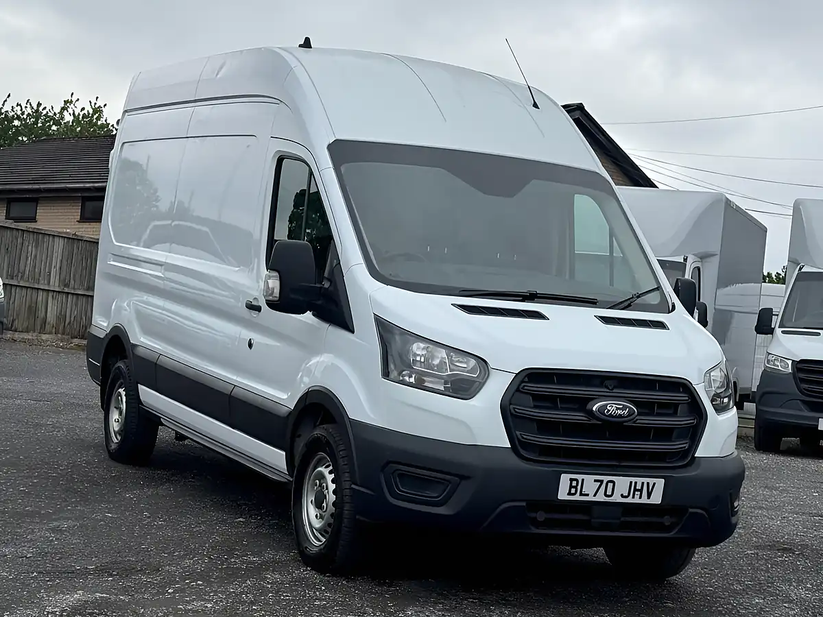 Used 2021 Ford Transit Leader White - Interior and Exterior details 2