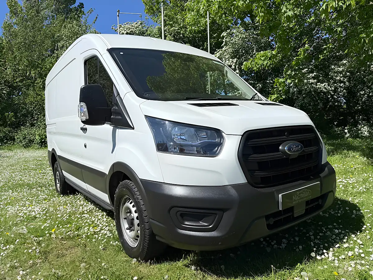 Used 2021 Ford Transit Leader White - Front View