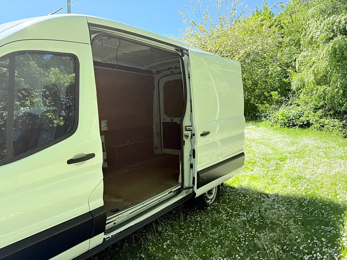 Used 2021 Ford Transit Leader White - Interior and Exterior details 11