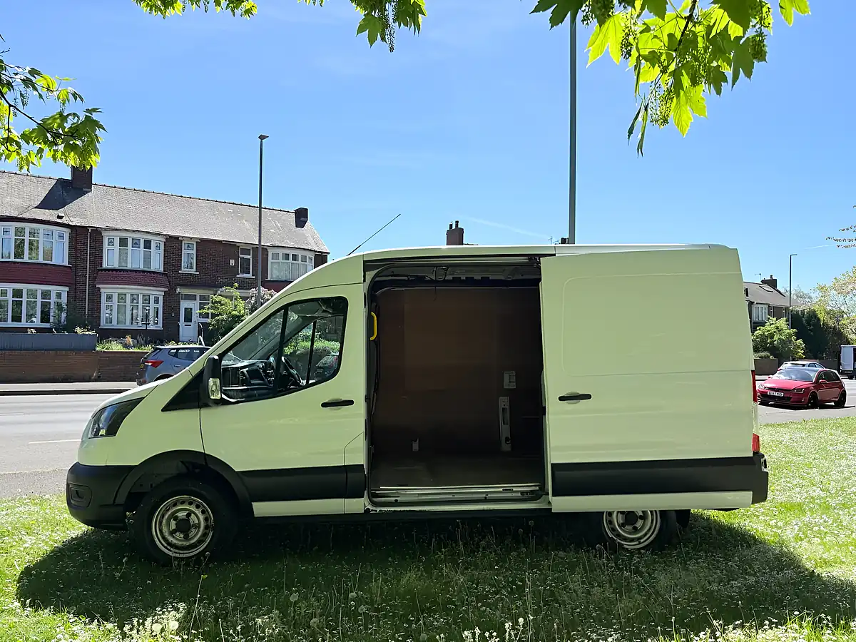 Used 2021 Ford Transit Leader White - Interior and Exterior details 14