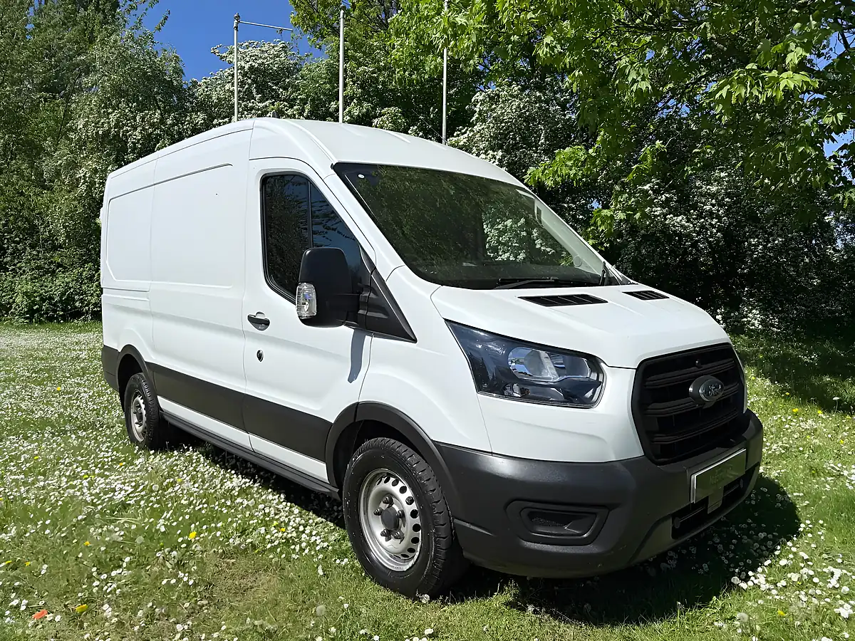 Used 2021 Ford Transit Leader White - Interior and Exterior details 2