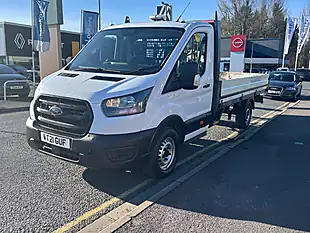 Used 2021 Ford Transit Lwb L4 Dropside White - Interior and Exterior details 2