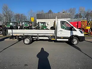 Used 2021 Ford Transit Lwb L4 Dropside White - Interior and Exterior details 5