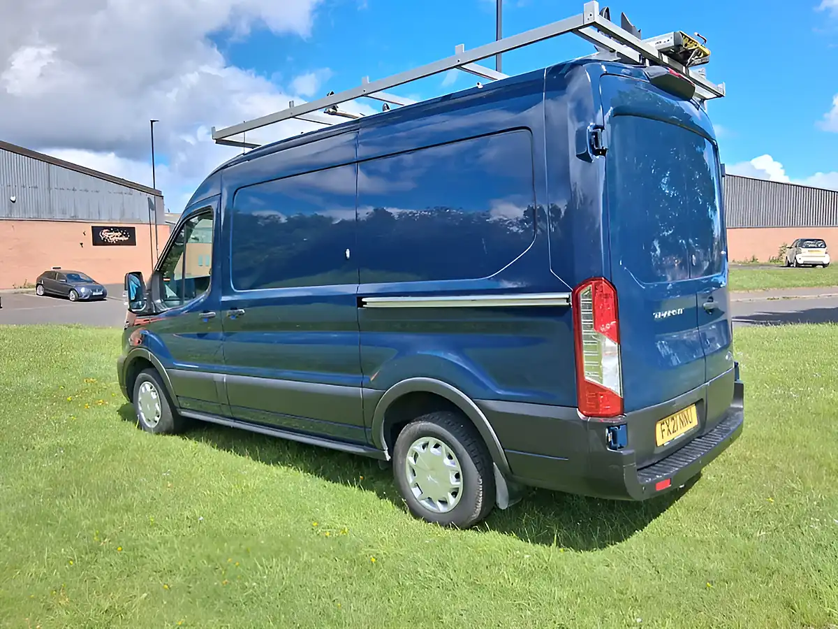 Used 2021 Ford Transit Trend Blue - Interior and Exterior details 4