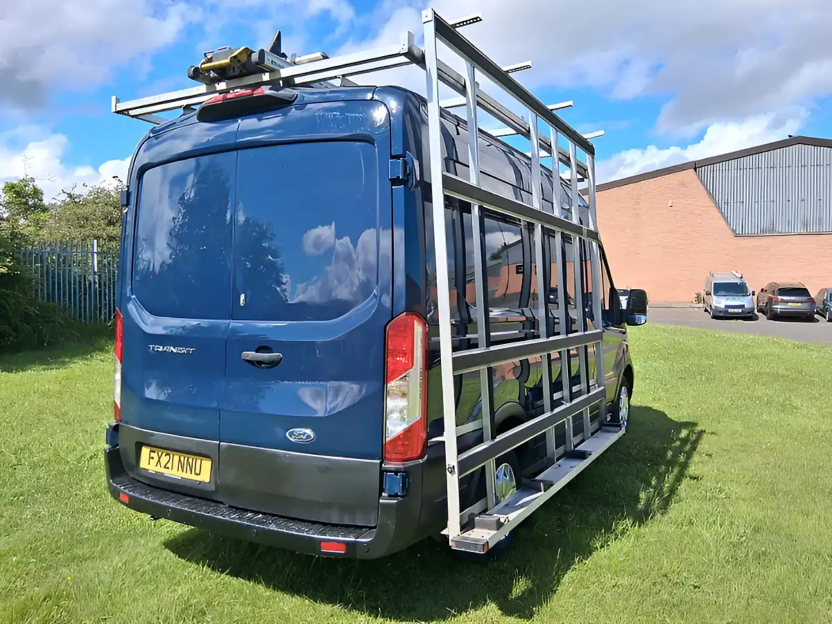 Used 2021 Ford Transit Trend Blue - Interior and Exterior details 6