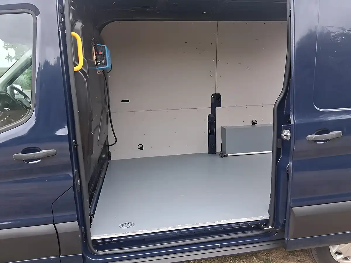 Used 2021 Ford Transit Trend Blue - Interior and Exterior details 10