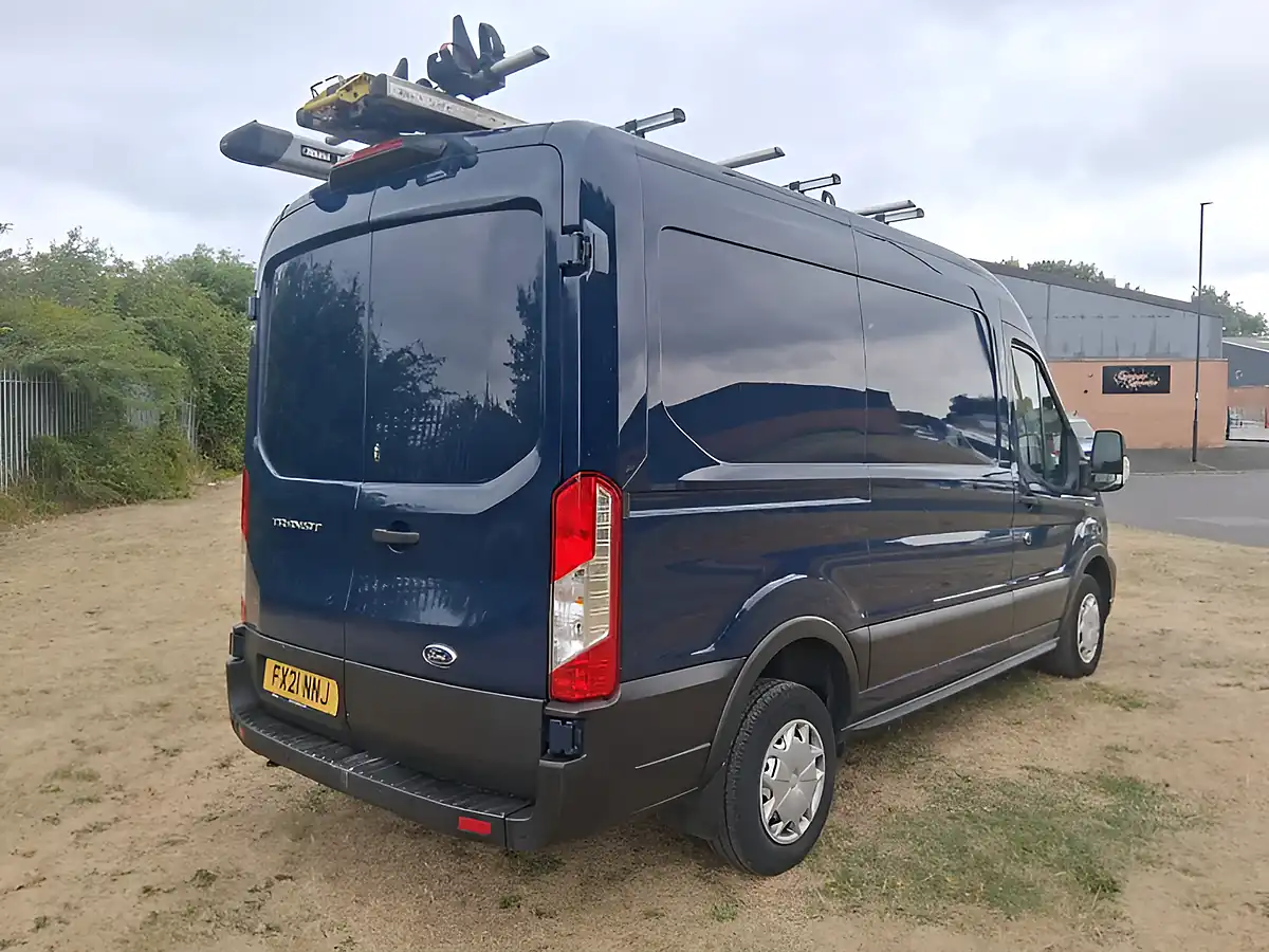 Used 2021 Ford Transit Trend Blue - Interior and Exterior details 6