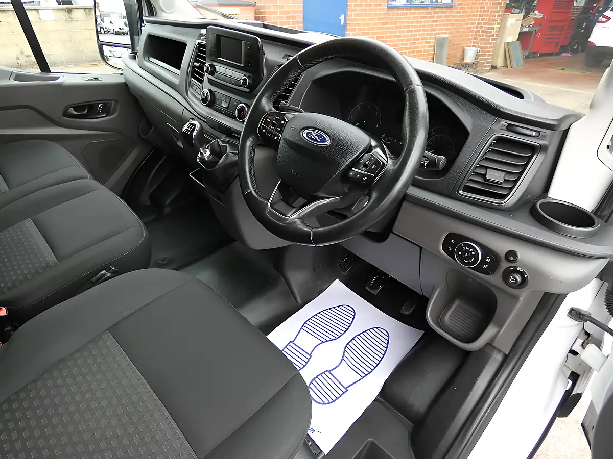 Used 2021 Ford Transit Trend Frozen White - Interior and Exterior details 15