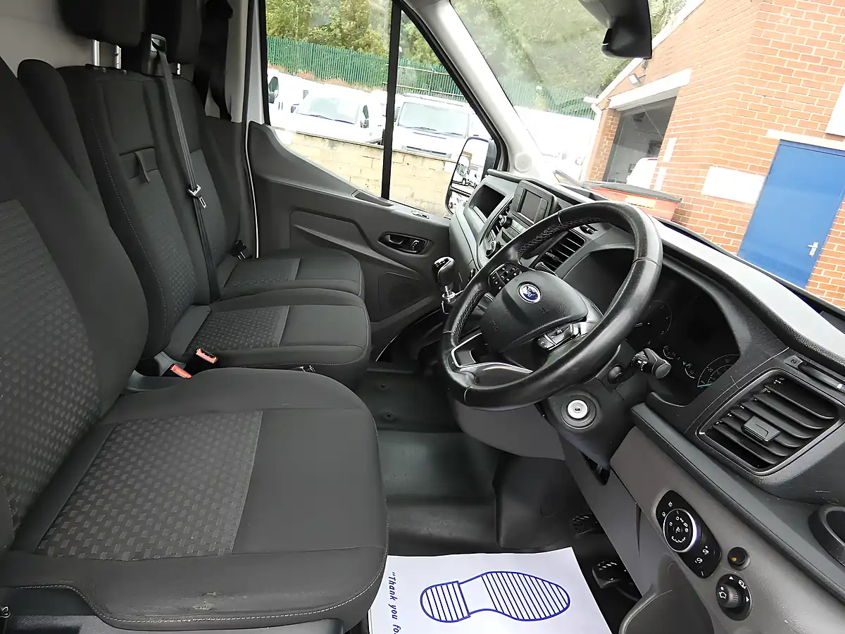 Used 2021 Ford Transit Trend Frozen White - Interior and Exterior details 2