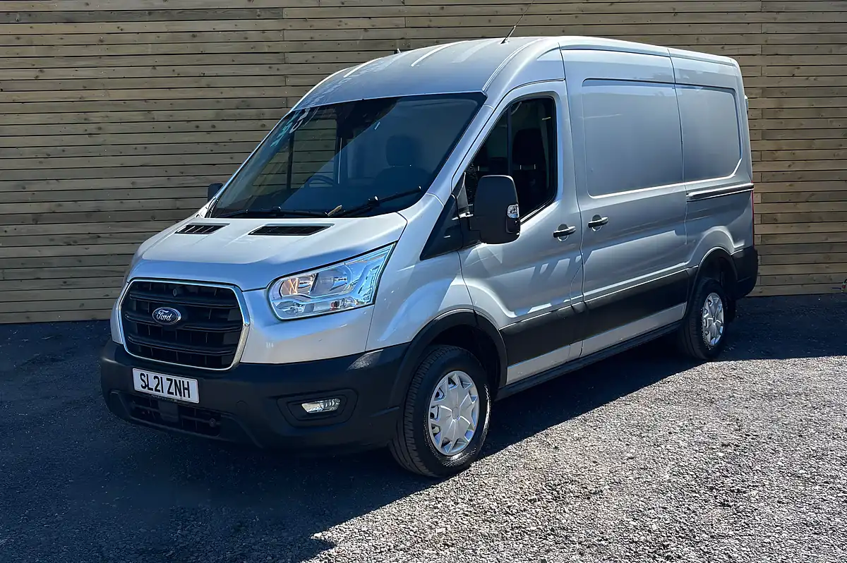 Used 2021 Ford Transit Trend Moondust Silver - Interior and Exterior details 10