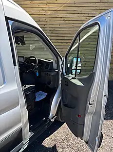 Used 2021 Ford Transit Trend Moondust Silver - Interior and Exterior details 12