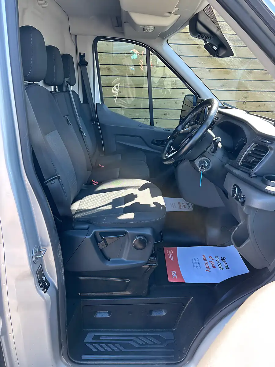 Used 2021 Ford Transit Trend Moondust Silver - Interior and Exterior details 13