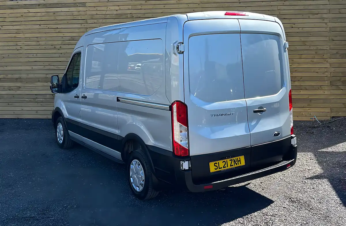 Used 2021 Ford Transit Trend Moondust Silver - Interior and Exterior details 8