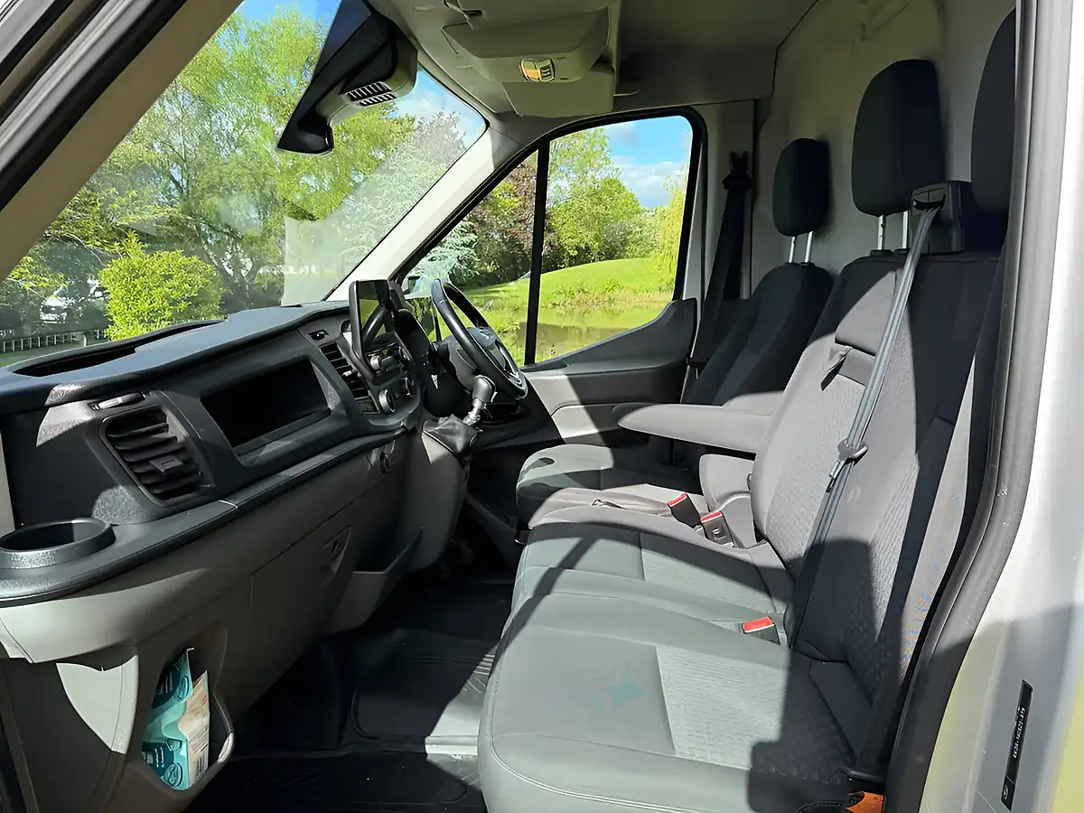 Used 2021 Ford Transit Trend Silver - Interior and Exterior details 14