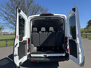 Used 2021 Ford Transit Trend White - Interior and Exterior details 10