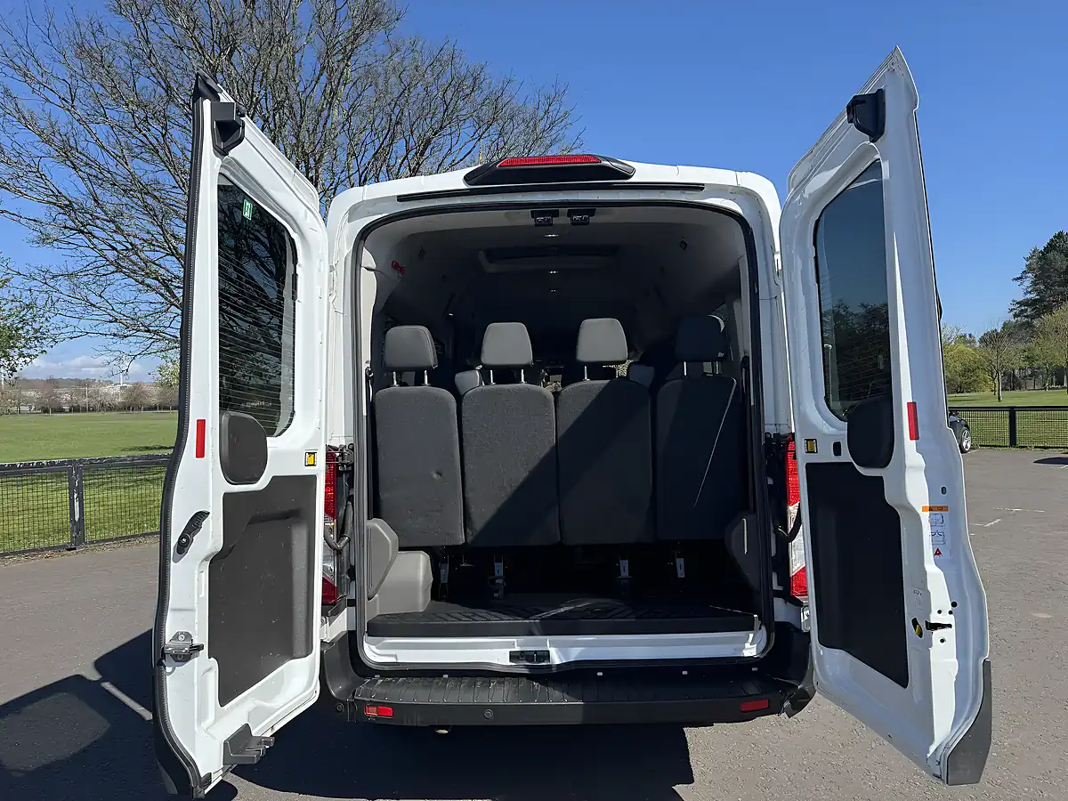 Used 2021 Ford Transit Trend White - Interior and Exterior details 10