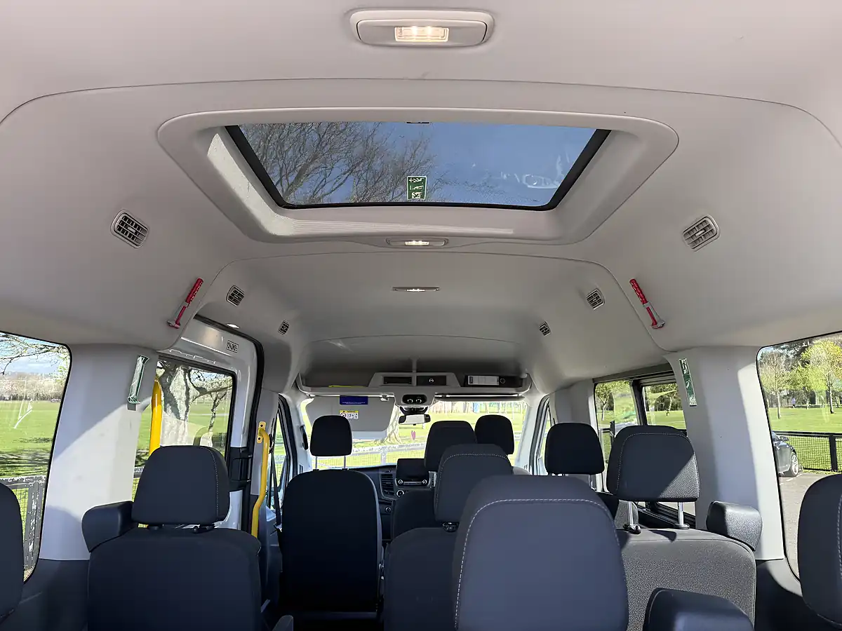 Used 2021 Ford Transit Trend White - Interior and Exterior details 14