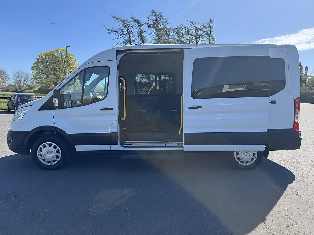 Used 2021 Ford Transit Trend White - Interior and Exterior details 15