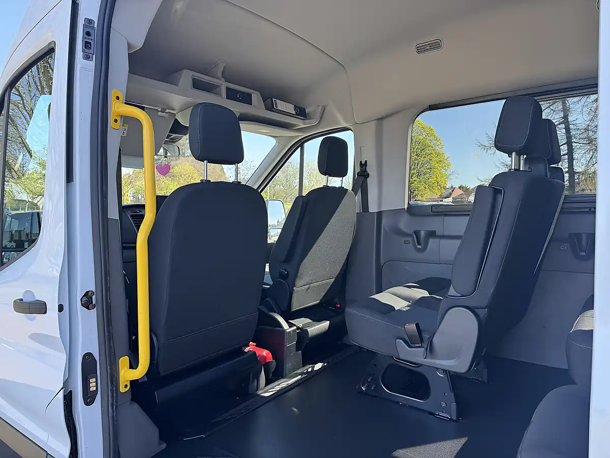 Used 2021 Ford Transit Trend White - Interior and Exterior details 16