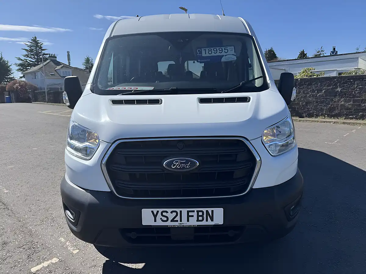Used 2021 Ford Transit Trend White - Interior and Exterior details 2