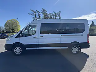 Used 2021 Ford Transit Trend White - Interior and Exterior details 4
