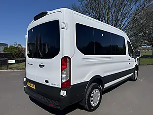 Used 2021 Ford Transit Trend White - Interior and Exterior details 8