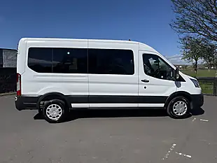 Used 2021 Ford Transit Trend White - Interior and Exterior details 9