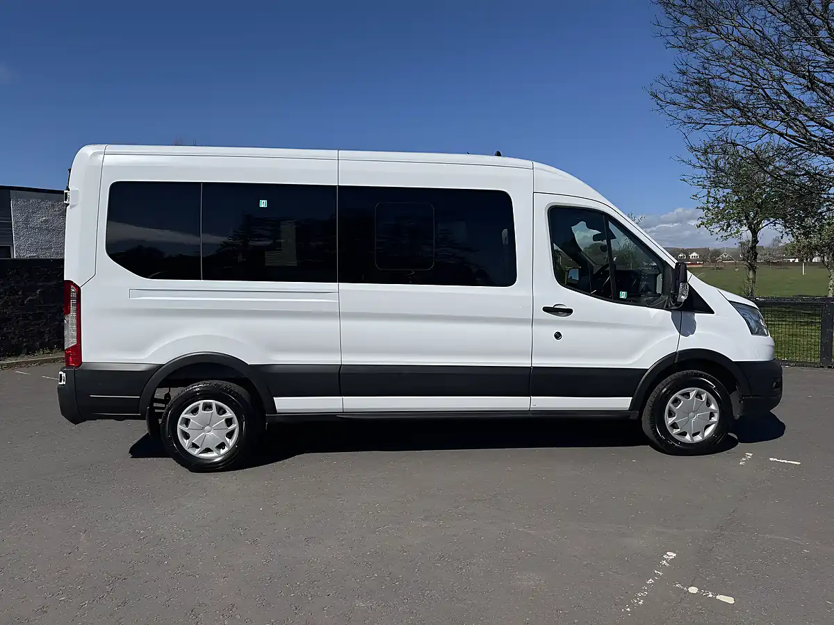 Used 2021 Ford Transit Trend White - Interior and Exterior details 9