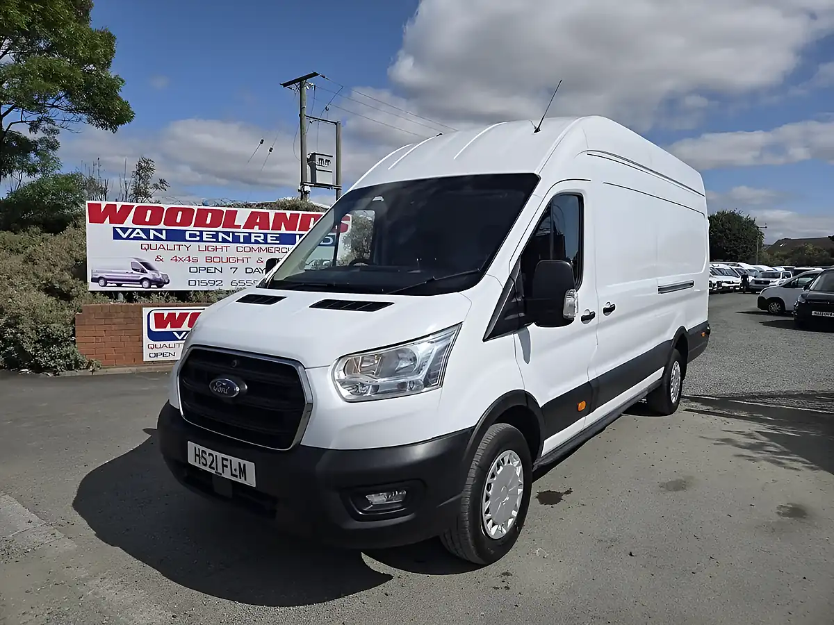 Used 2021 Ford Transit Trend White - Interior and Exterior details 3