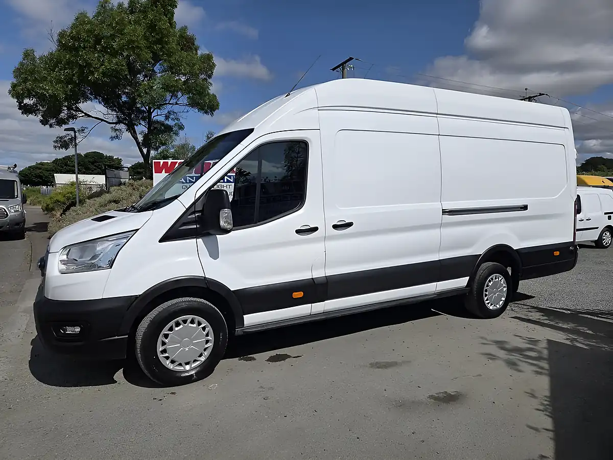 Used 2021 Ford Transit Trend White - Interior and Exterior details 4