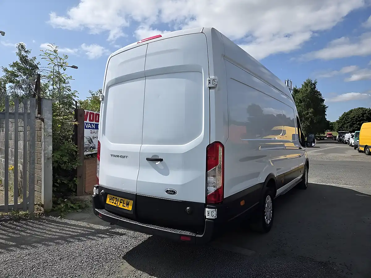 Used 2021 Ford Transit Trend White - Interior and Exterior details 5