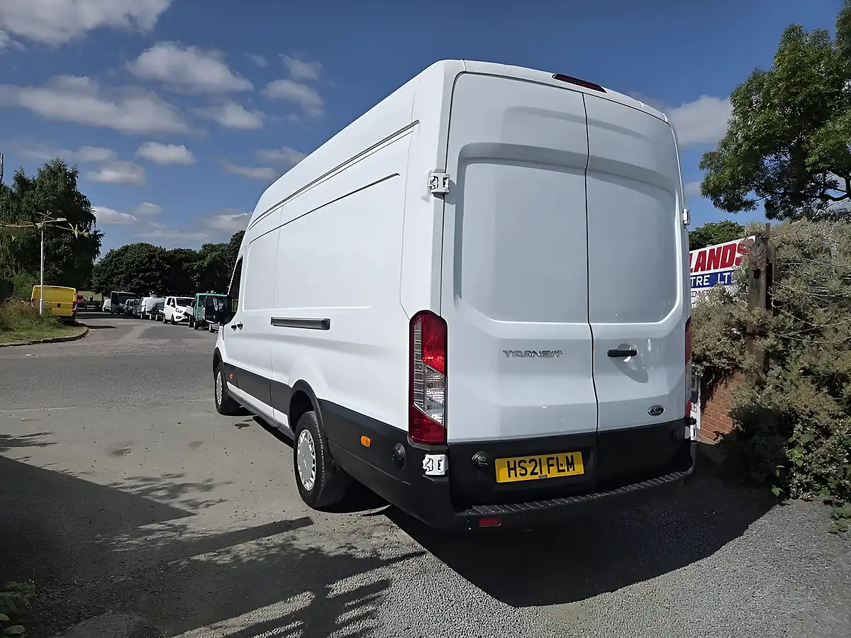 Used 2021 Ford Transit Trend White - Interior and Exterior details 6