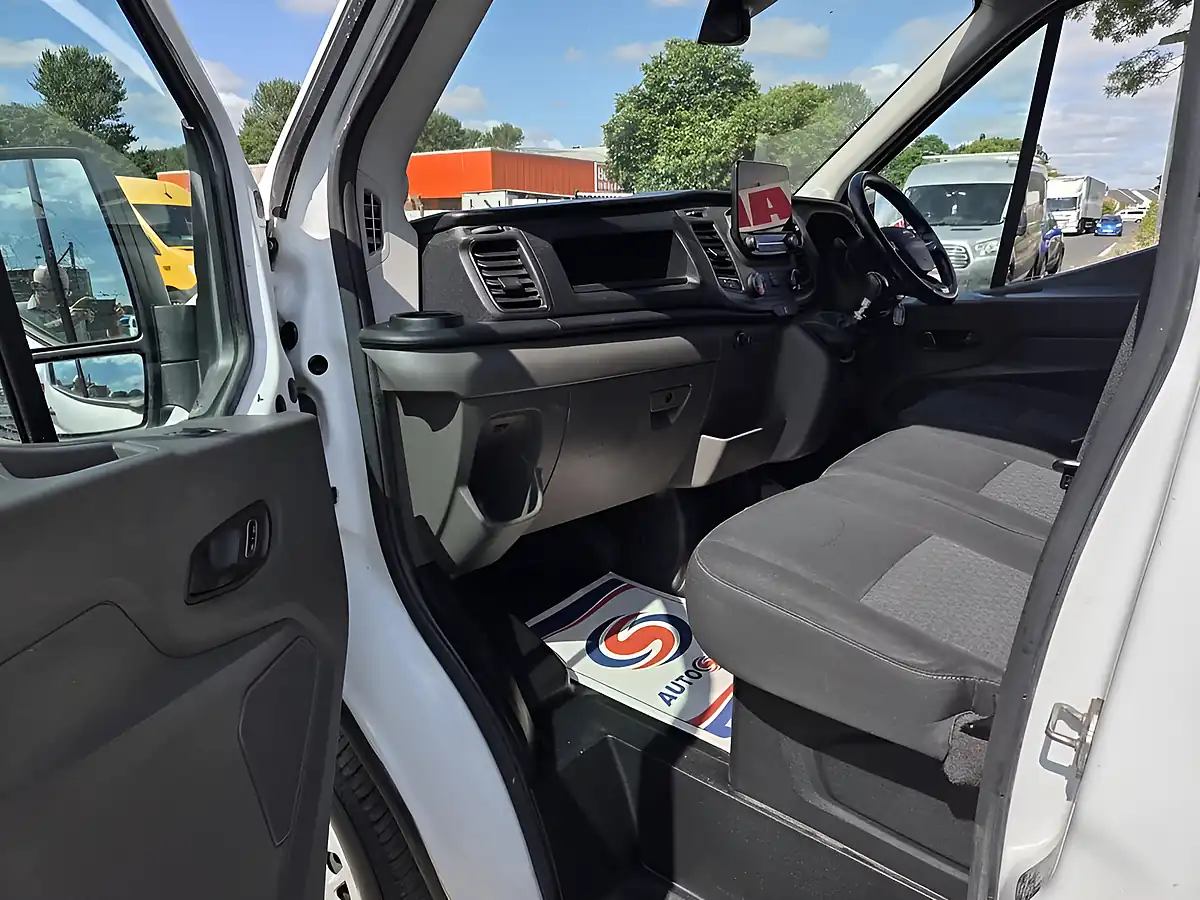 Used 2021 Ford Transit Trend White - Interior and Exterior details 8