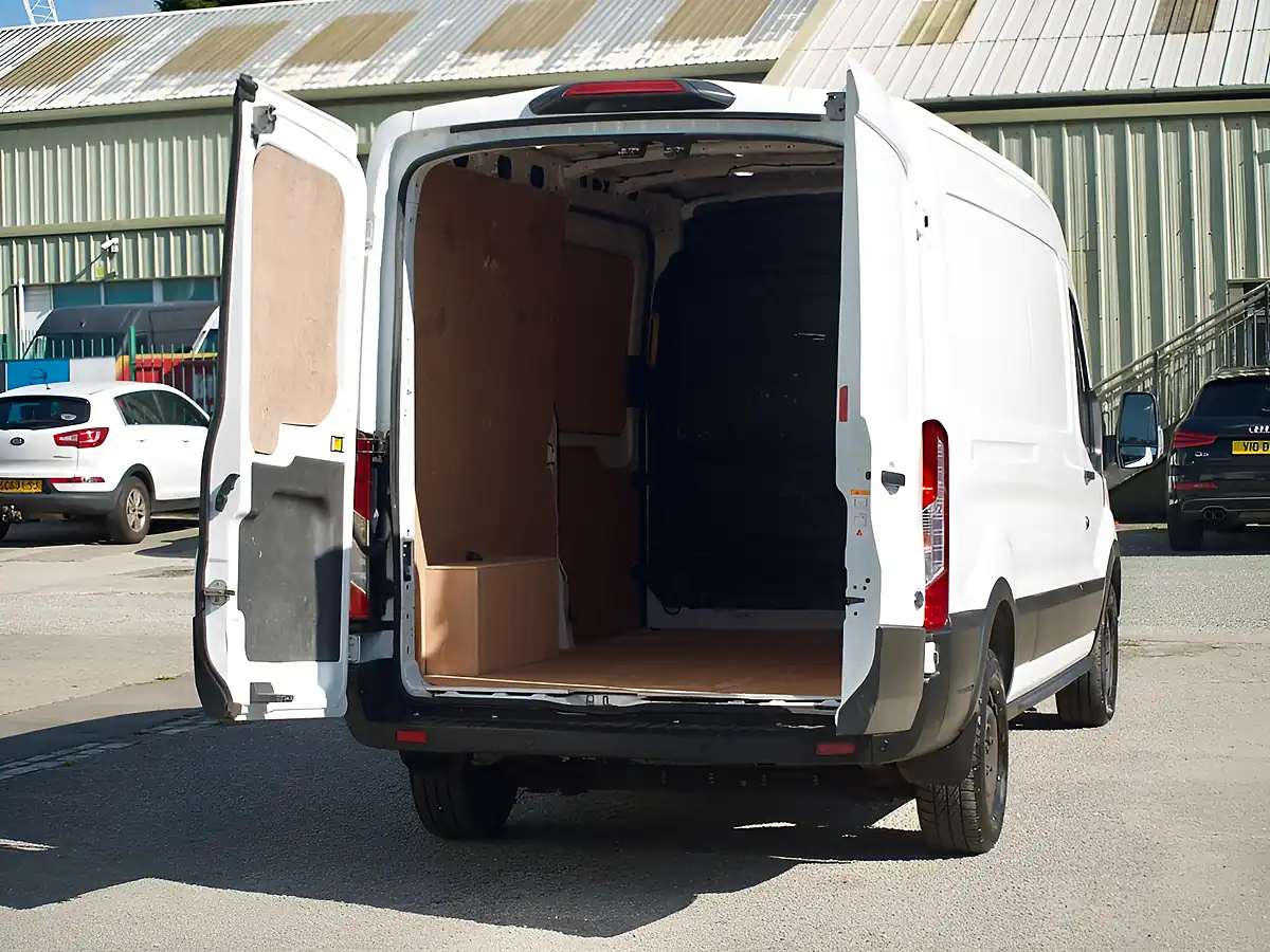 Used 2021 Ford Transit Trend White - Interior and Exterior details 13