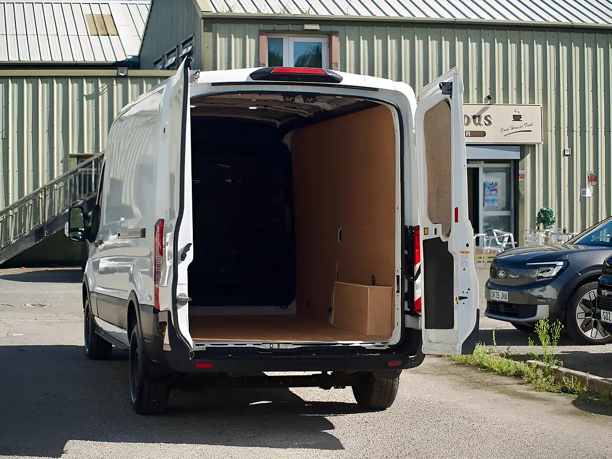 Used 2021 Ford Transit Trend White - Interior and Exterior details 14
