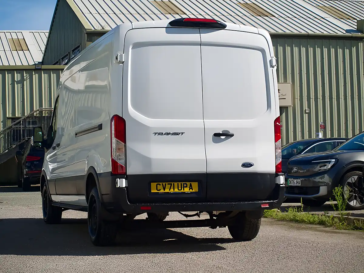 Used 2021 Ford Transit Trend White - Interior and Exterior details 2