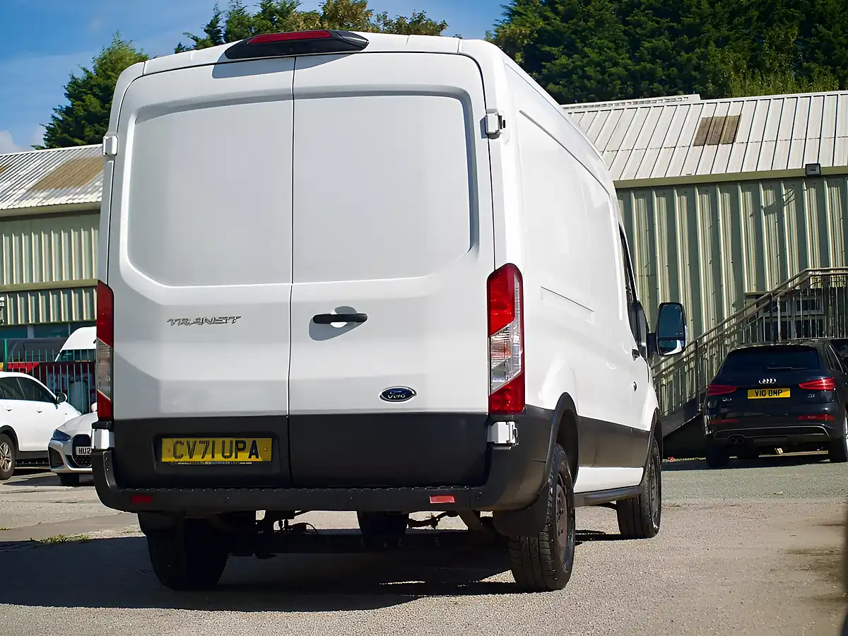 Used 2021 Ford Transit Trend White - Interior and Exterior details 4
